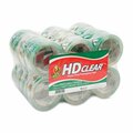 Duck Brand DUC Packing Tape, 1.88x54.7Yds., Clear, 24PK DU463969